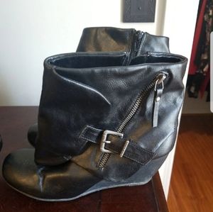 Blowfish Wedge Ankle Boots